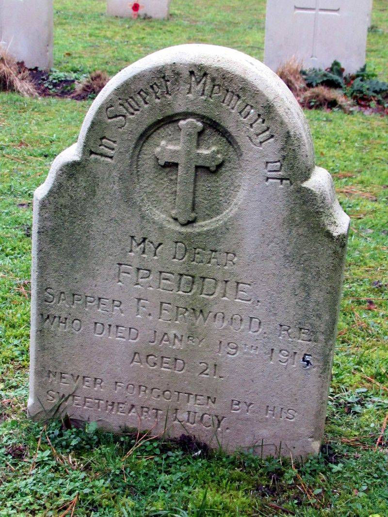 Grave of Frederick Maurice Erwood
