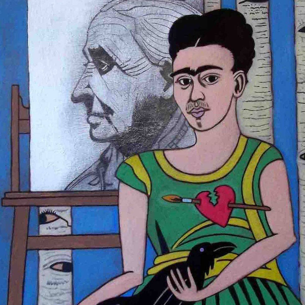 Frida Kahlo, Georgia O'Keeffe, Aspens, Ravens, Diego Rivera, Mexican Surrealism, Casa Azul