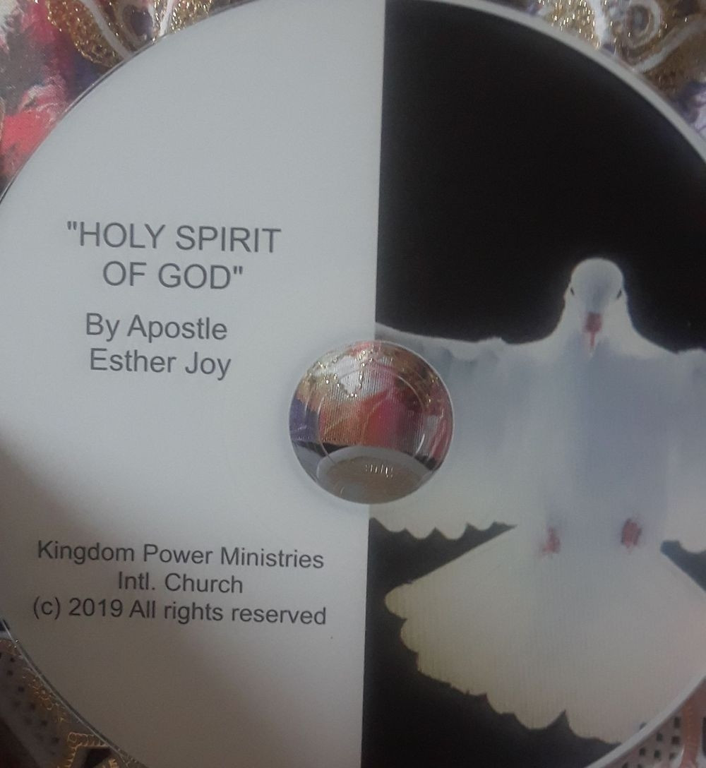 "HOLY SPIRIT OF GOD" WORSHIP CD