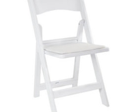 White Resin  Chairs