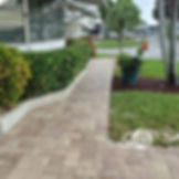 walkway pavers cappuccino tremron olde towne