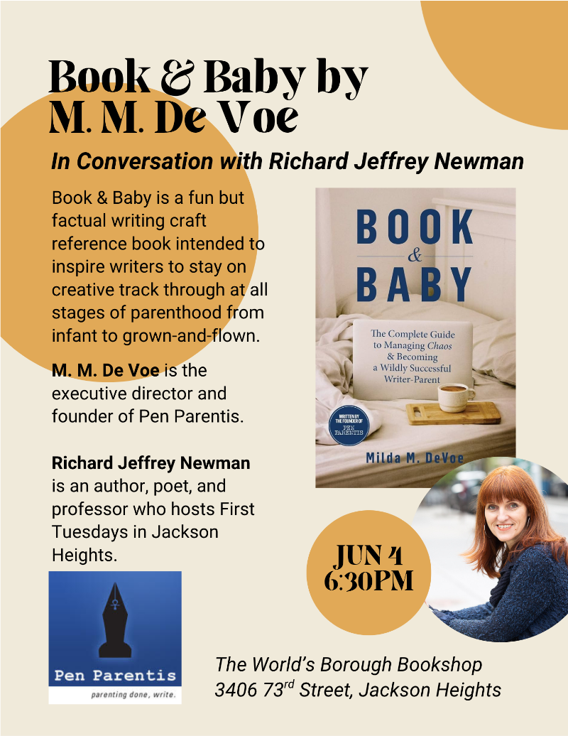 Book & Baby by M. M. De Voe (In Conversation with Richard Jeffrey Newman)
