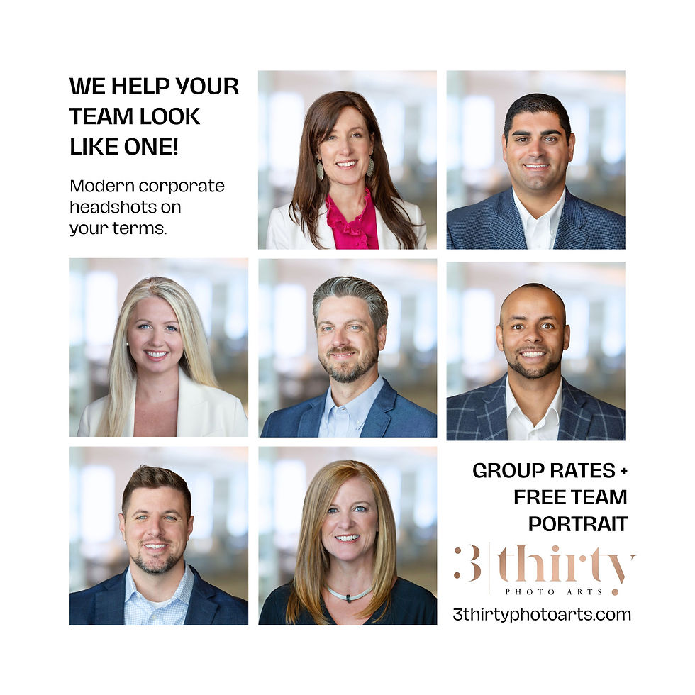 3Thirty Photo Arts, Headshots, Company Headshots, team headshots