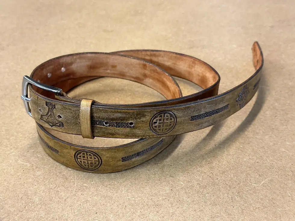 Miniature : Ceinture 3cm avec motif
