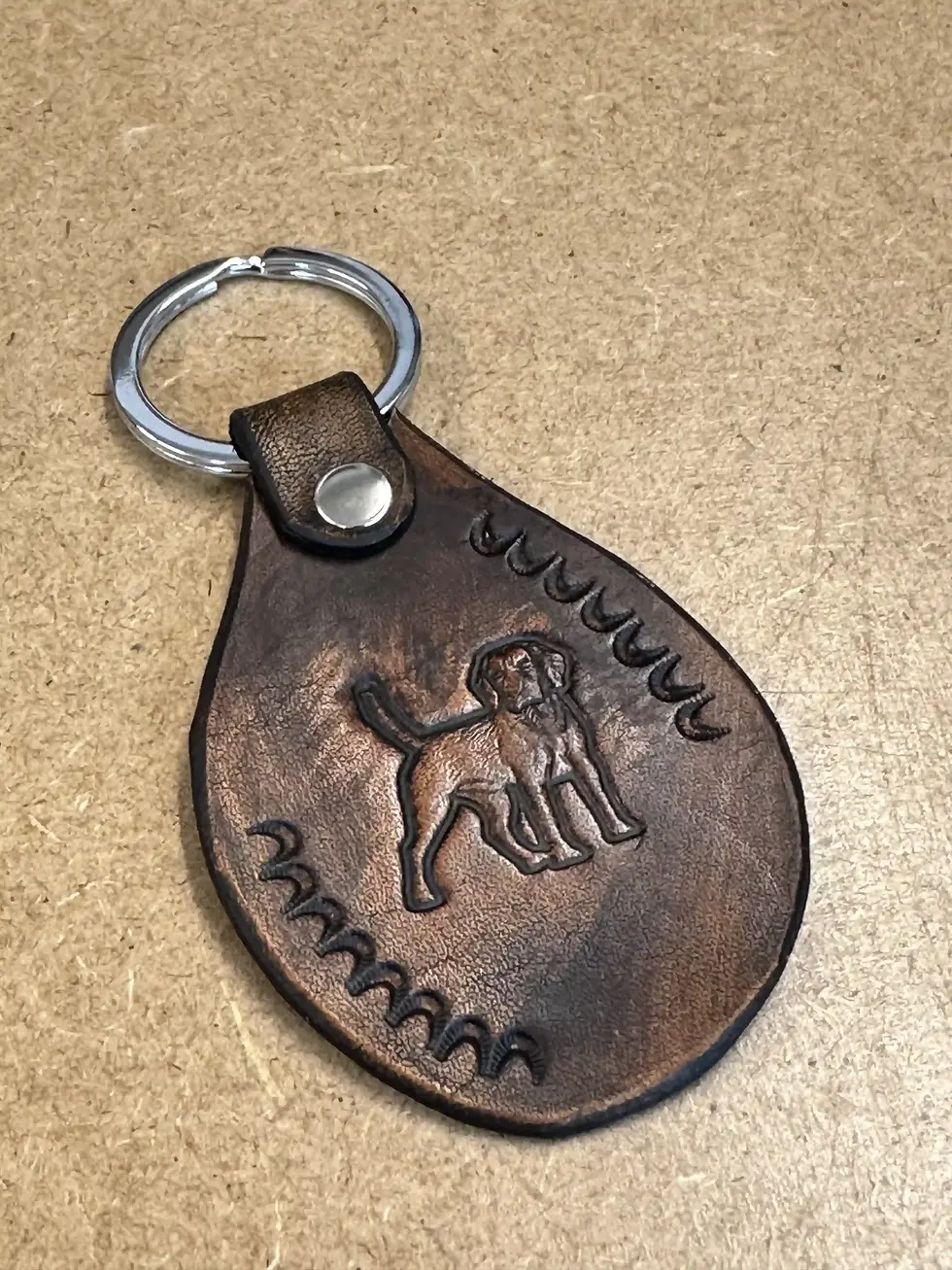 Miniature : Porte-clé cuir