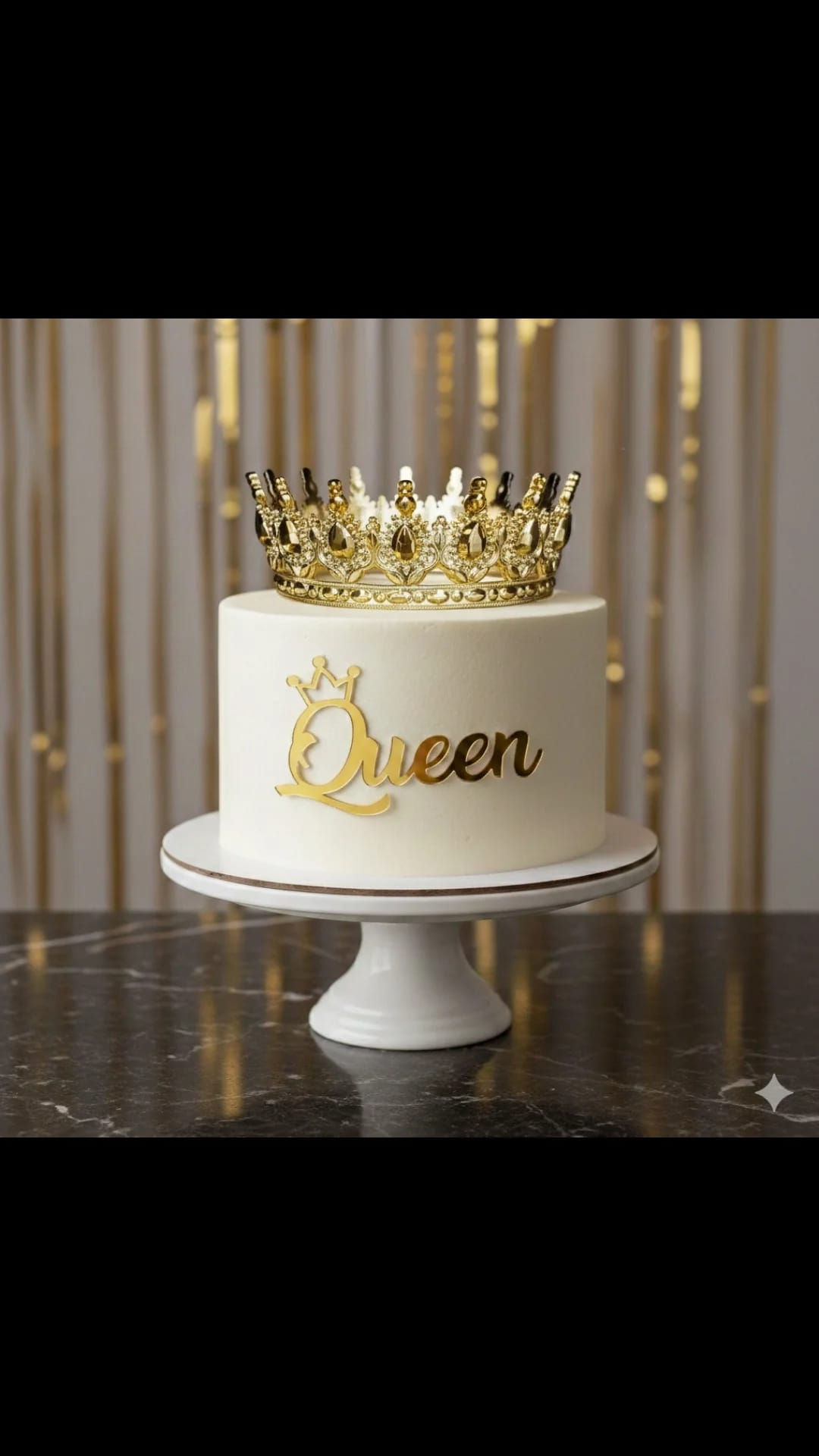 Queen Pleksi Pasta Üstü
