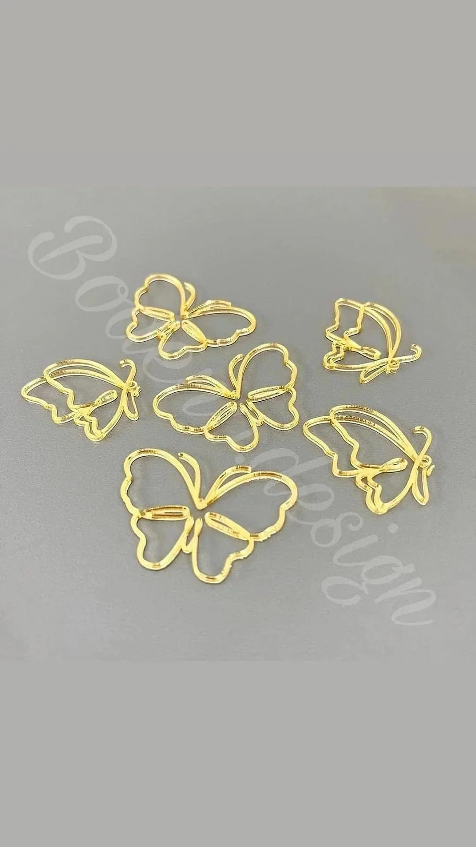 Küçük resim: Pleksi Kelebek Pasta Süsü