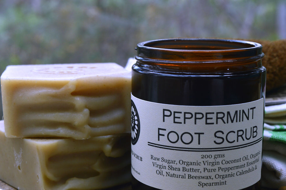 Thumbnail: Peppermint Foot Scrub