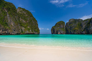 Activité à faire à Krabi, plage de Maya Bay 