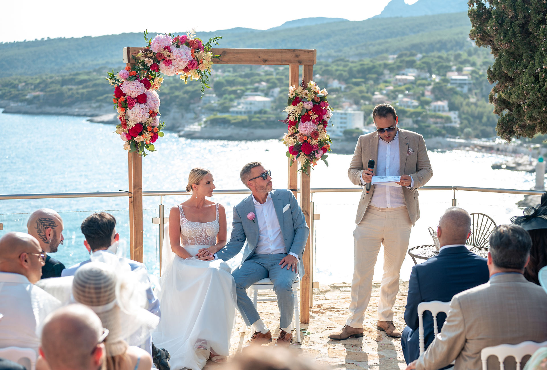 Organisation de mariage à Cassis