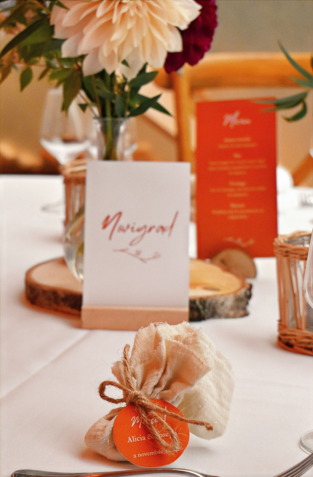 Cadeaux convives de mariage