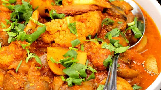 (54) Vegetable vindaloo