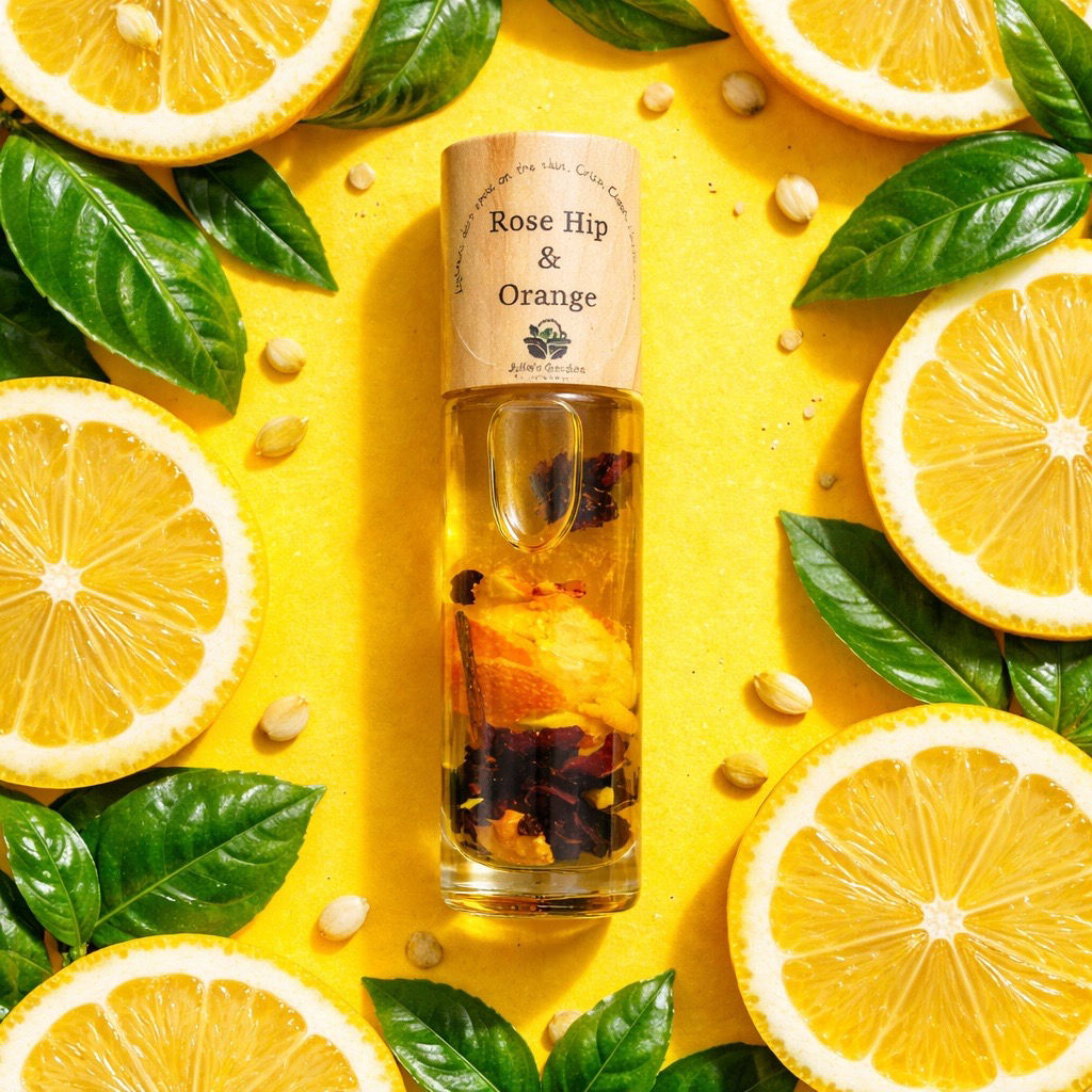 Organic Rose Hip & Wild Orange Essential Oil Roller