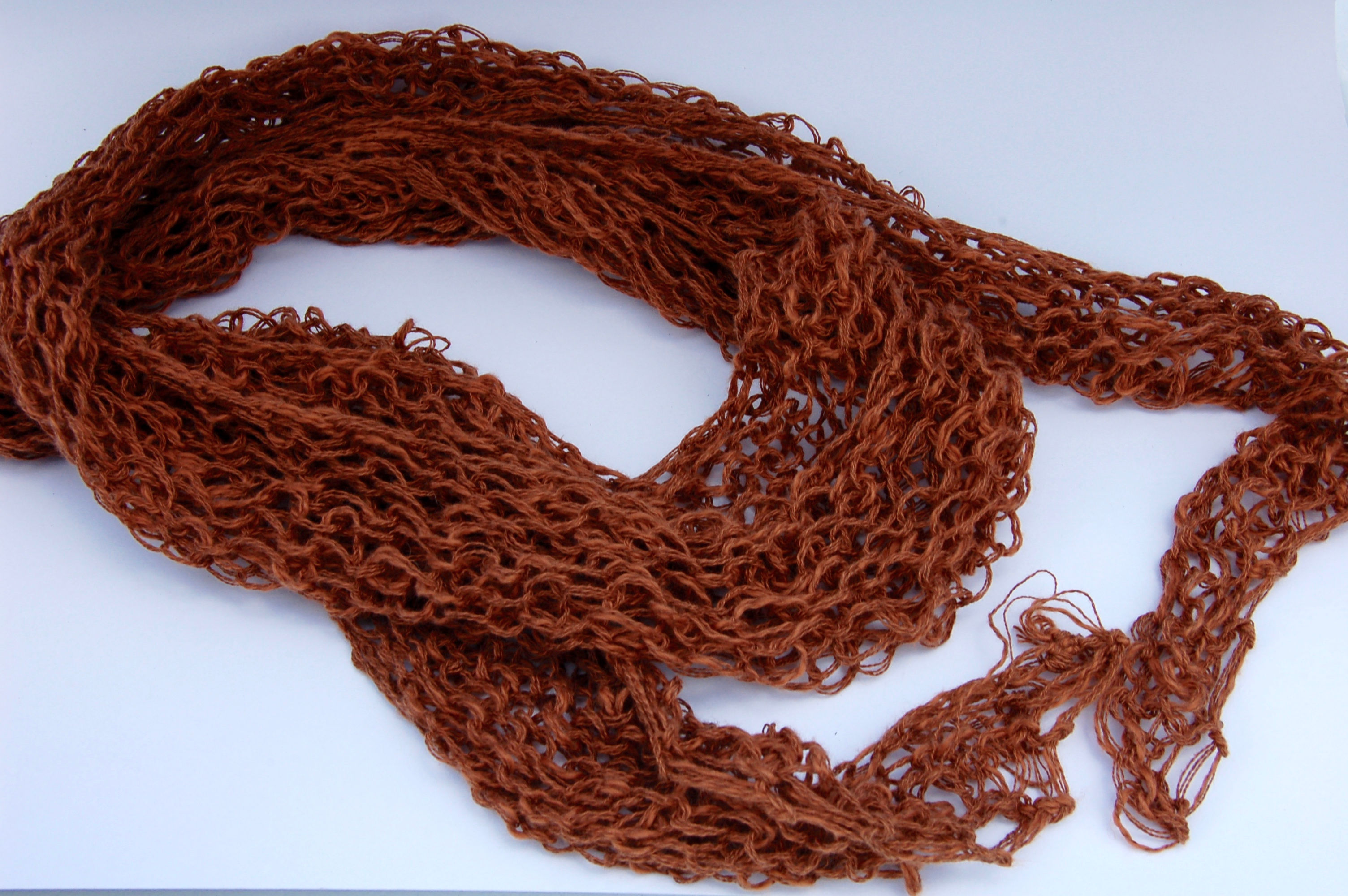 Linen Scarf: Clay