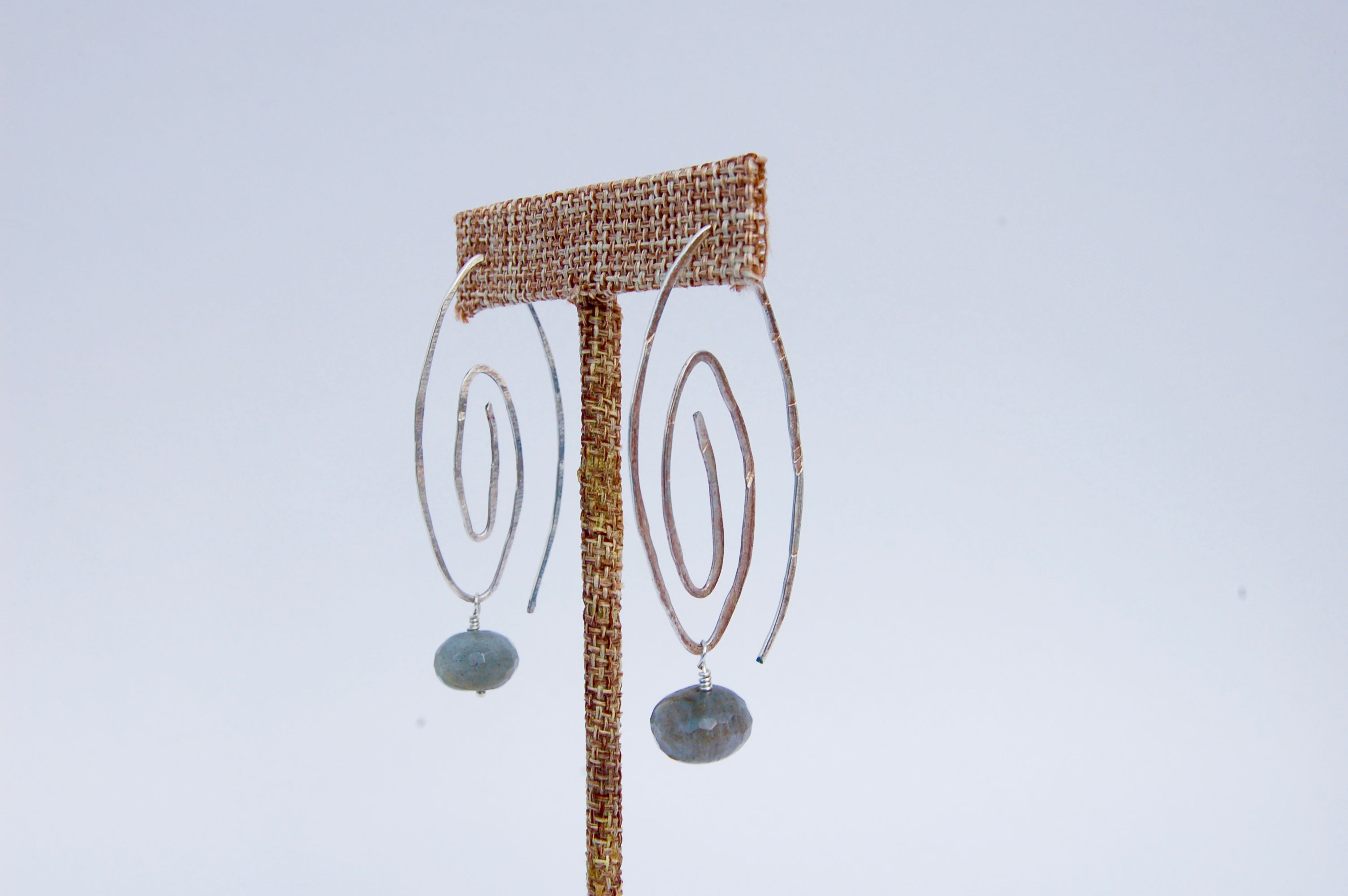 Juliette Earring Drop: Labradorite