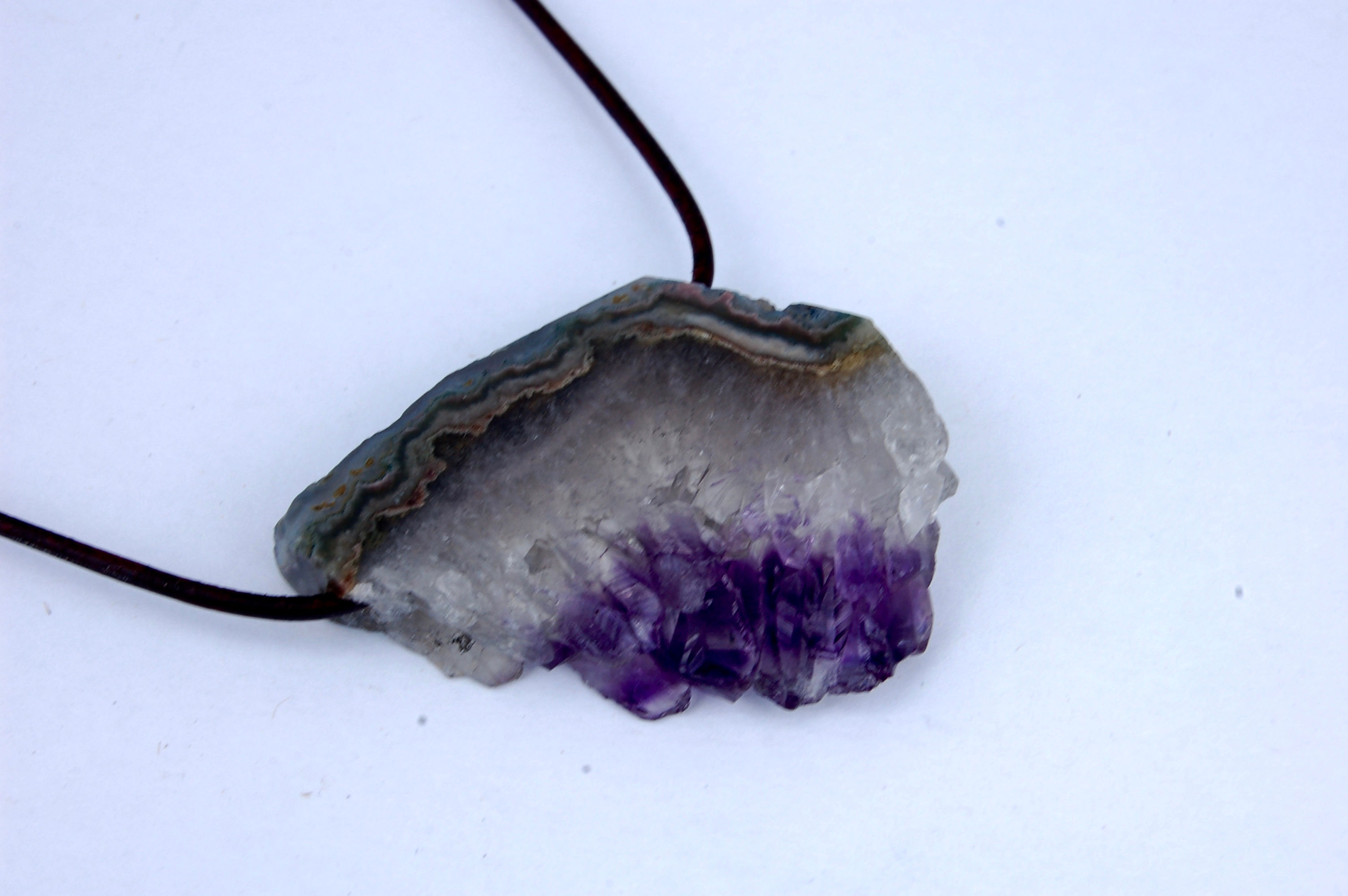 Amethyst Geode Necklace