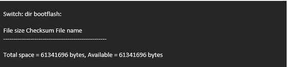 C9200L Switch Recover from a Corrupt or Missing Image