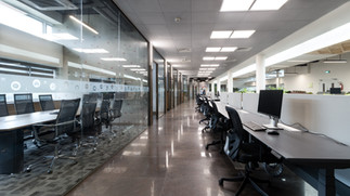 just out side the meeting room Grundfos office