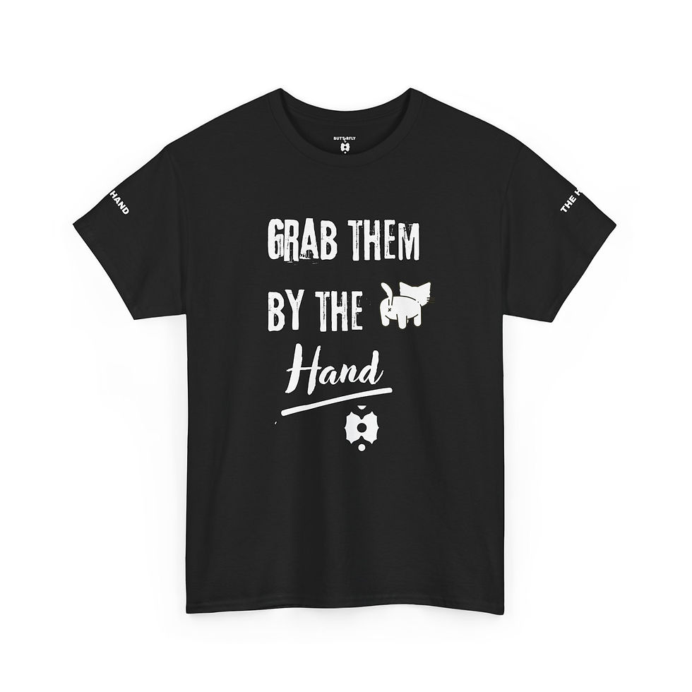 Thumbnail: The Hand - Unisex Cotton Tee, Funny, Gift for Friends or You Know Who
