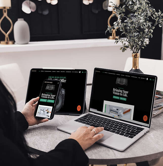 website shown across multiple devices