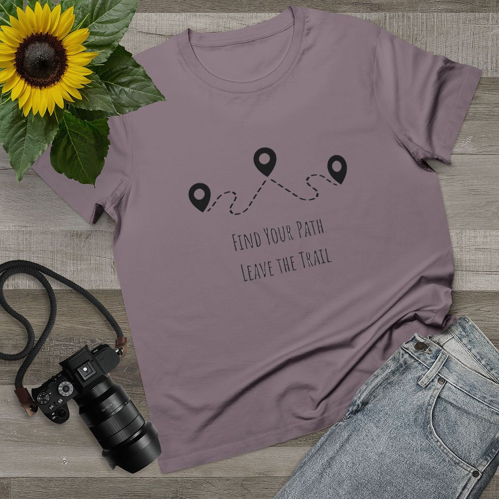 Thumbnail: Women’s Maple Tee - seek the path
