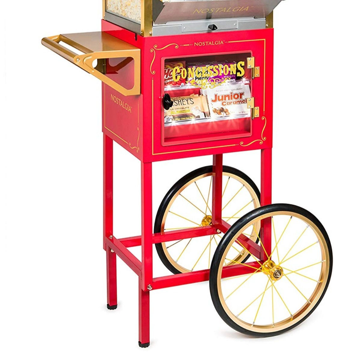Nostalgia Popcorn Machine Stand