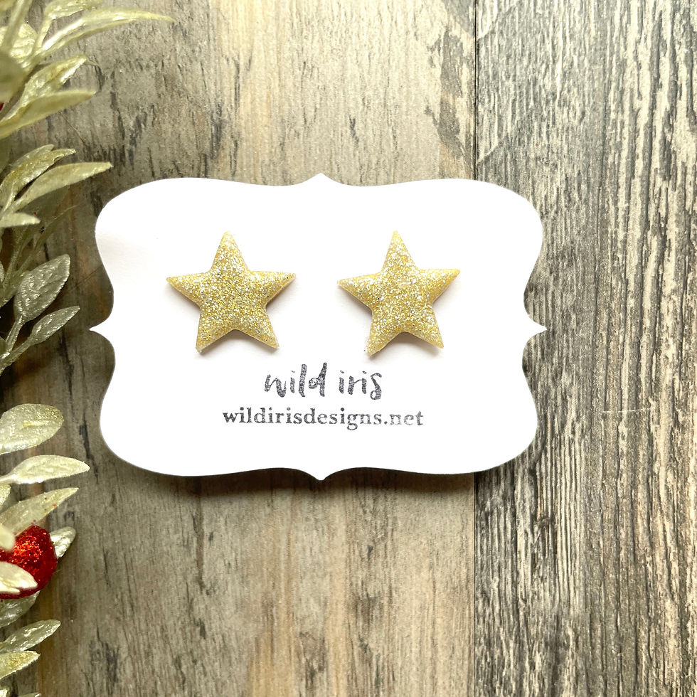 Thumbnail: Holiday Studs ~ Shimmer & Sparkle