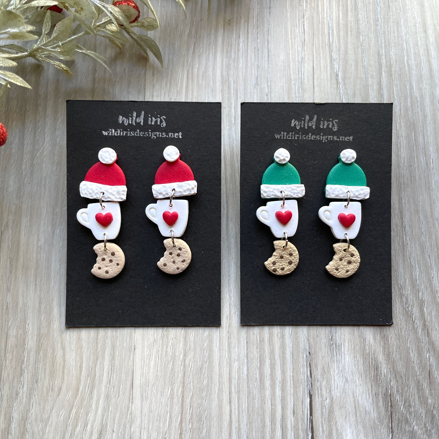 Christmas Eve Stud Dangles