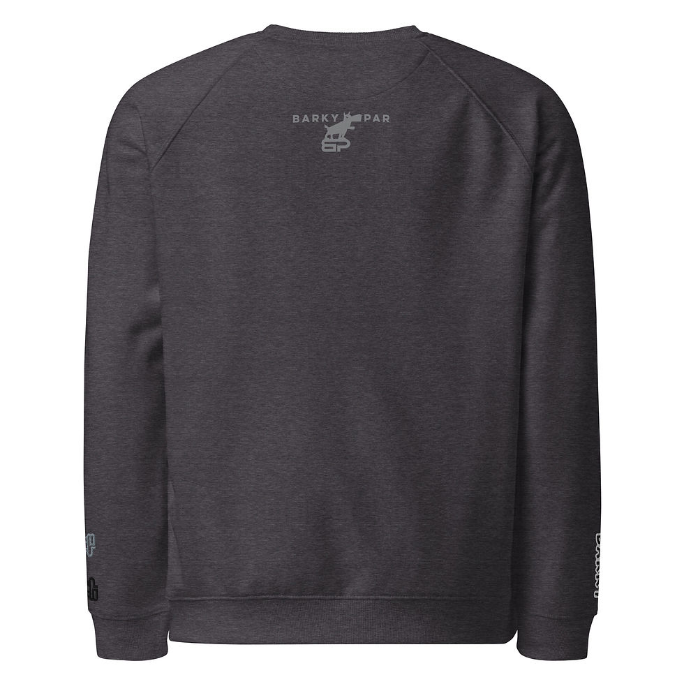 Thumbnail: Double Barky BAR PAR Organic Crewneck