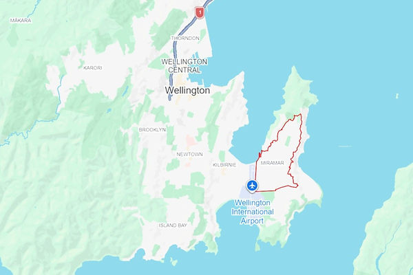 miramar wellington map