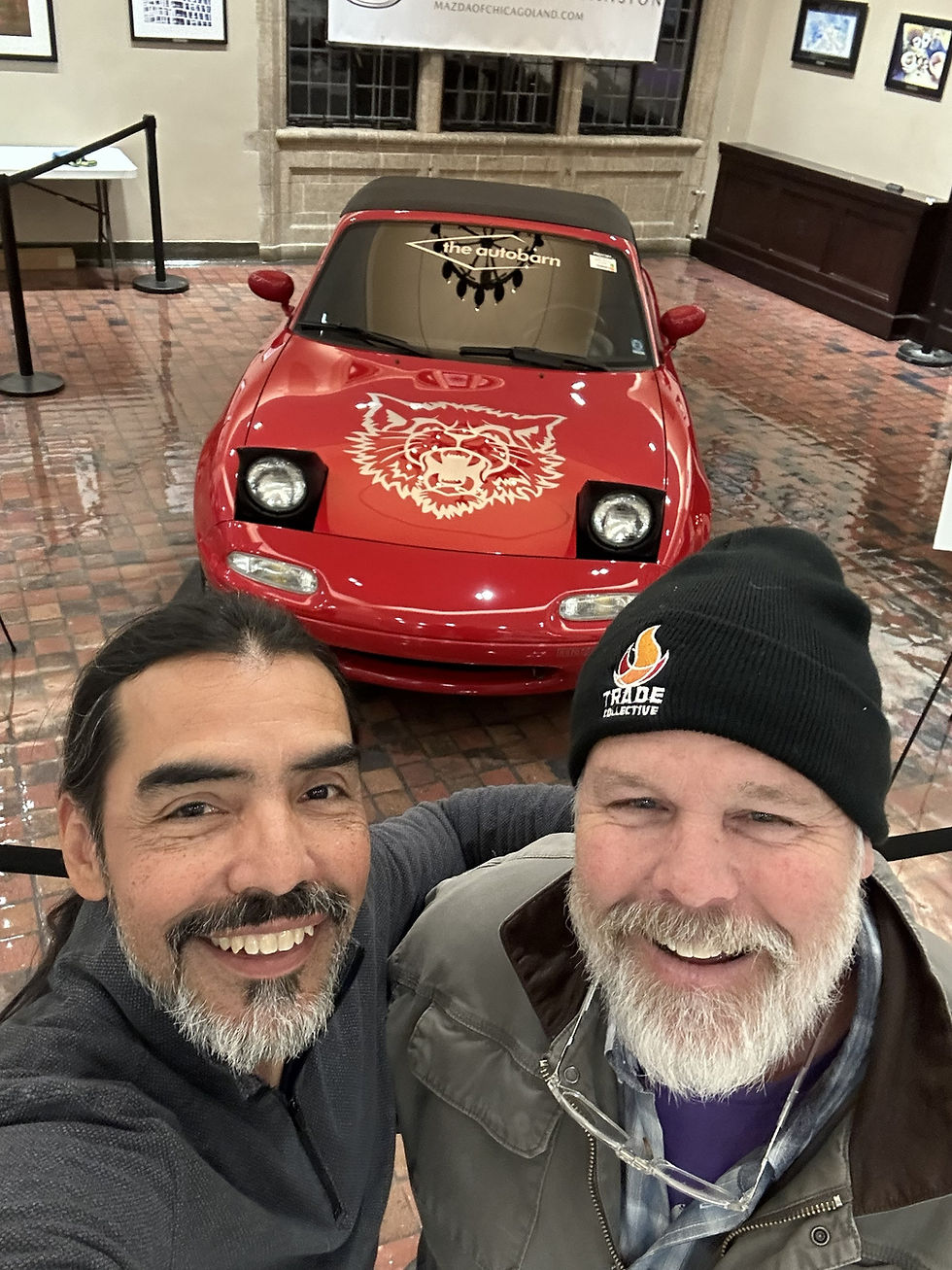 Dr. John and Patrick Hughes (co-founder of The Trade Collective)