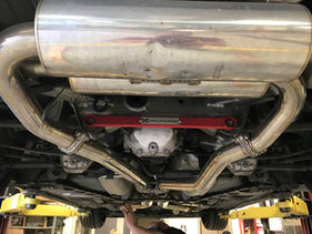 350Z track prepped for road racing