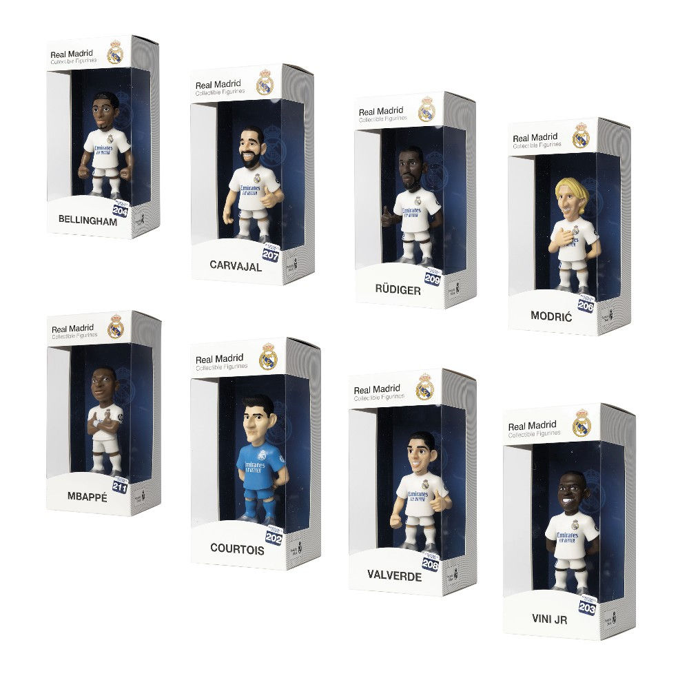 FIGURAS MINIX REAL MADRID