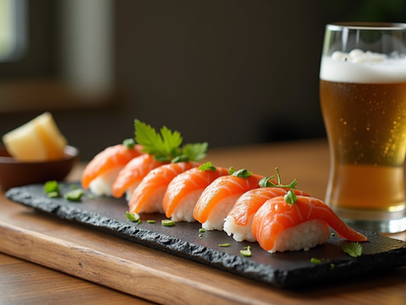 La combinación perfecta: Sushi y sidra francesa según el chef con estrella Michelin Thierry Marx.