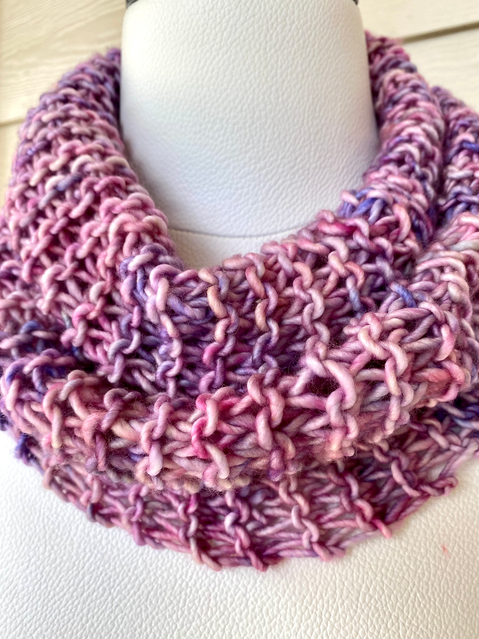 Thumbnail: Kids Cowl Knitting Pattern Industrial Whimsy