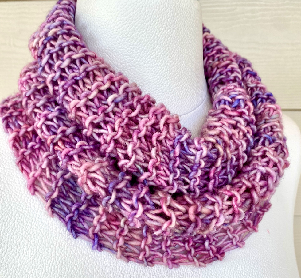 Kids Cowl Knitting Pattern Industrial Whimsy