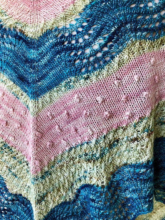 Thumbnail: meadow landscapes shawl
