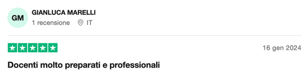 Recensione formazione professionale di Agefis