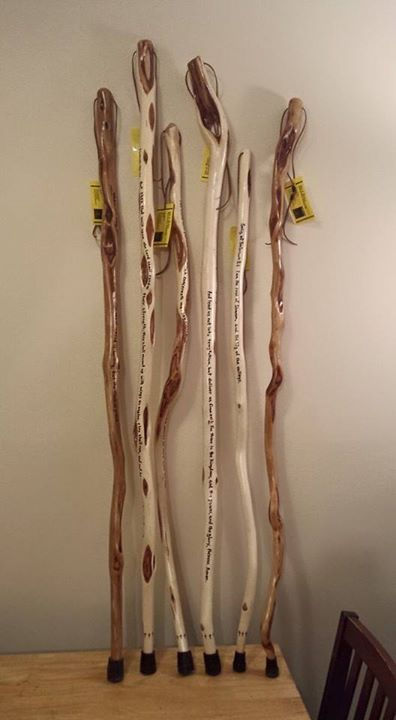 6 diamond willow stix finished. 2 are sold. 4 still for sale