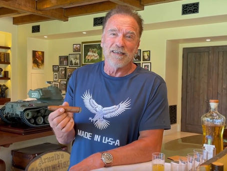 Arnold Schwarzenegger's Tequila Stogies
