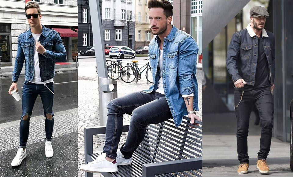 Models in Trucker Jackets 1