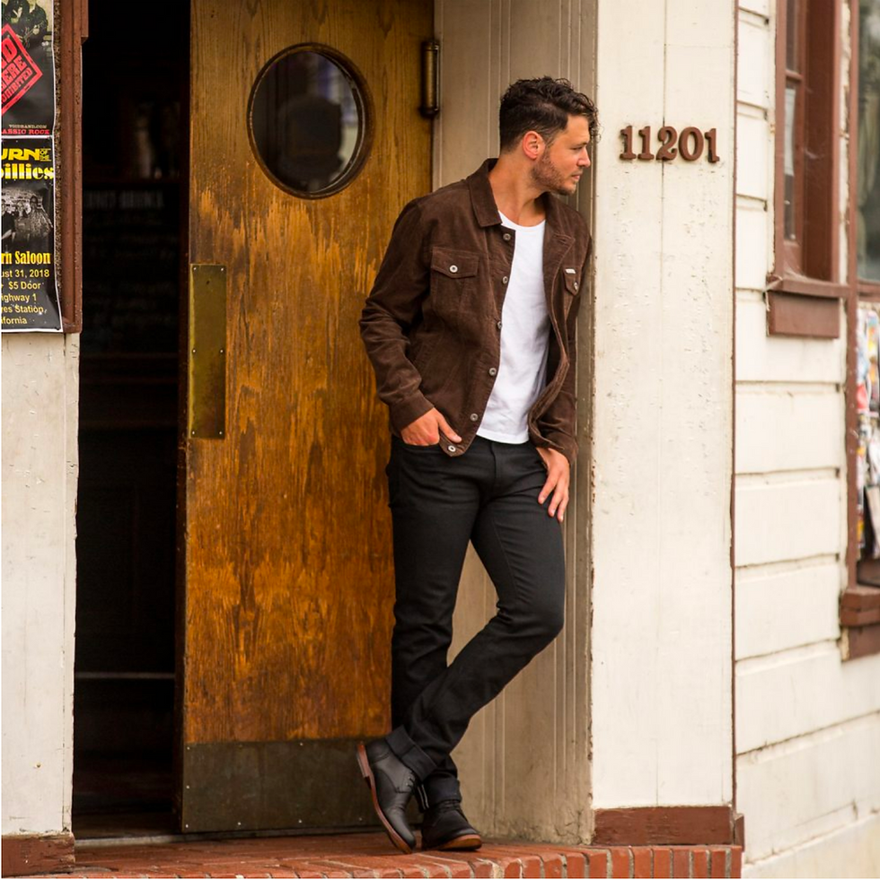Model in Trucker Jackets 6