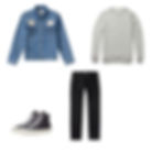 Trucker Jacket Ensemble 3