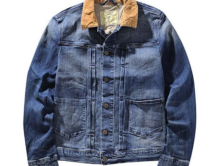 Vintage Denim Trucker Jacket