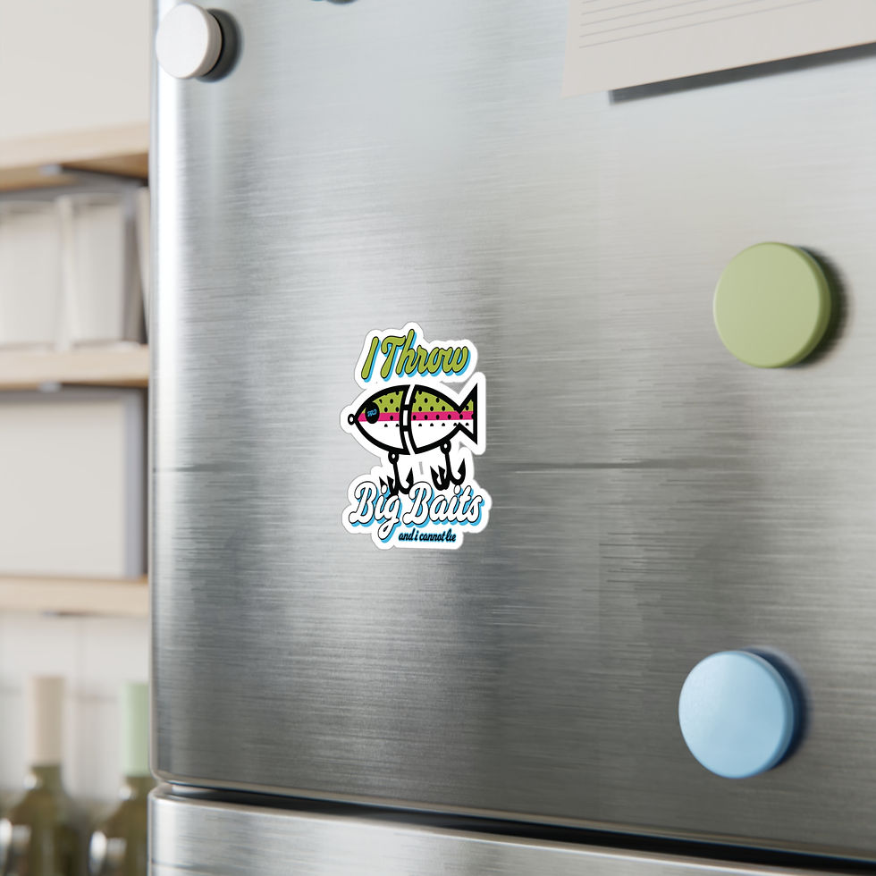 Thumbnail: I Throw Big Baits v2 Vinyl Decals