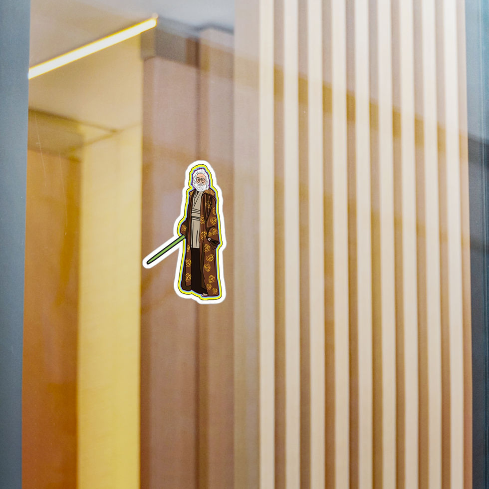 Thumbnail: Jerry Garcia Jedi Vinyl Decals