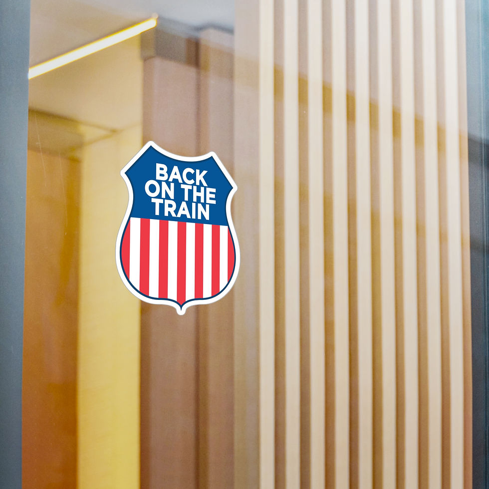 Thumbnail: Back on the Train Vinyl Decals