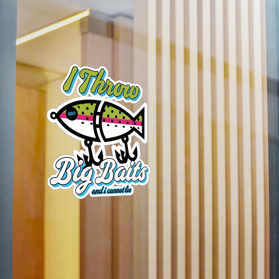 Thumbnail: I Throw Big Baits v2 Vinyl Decals