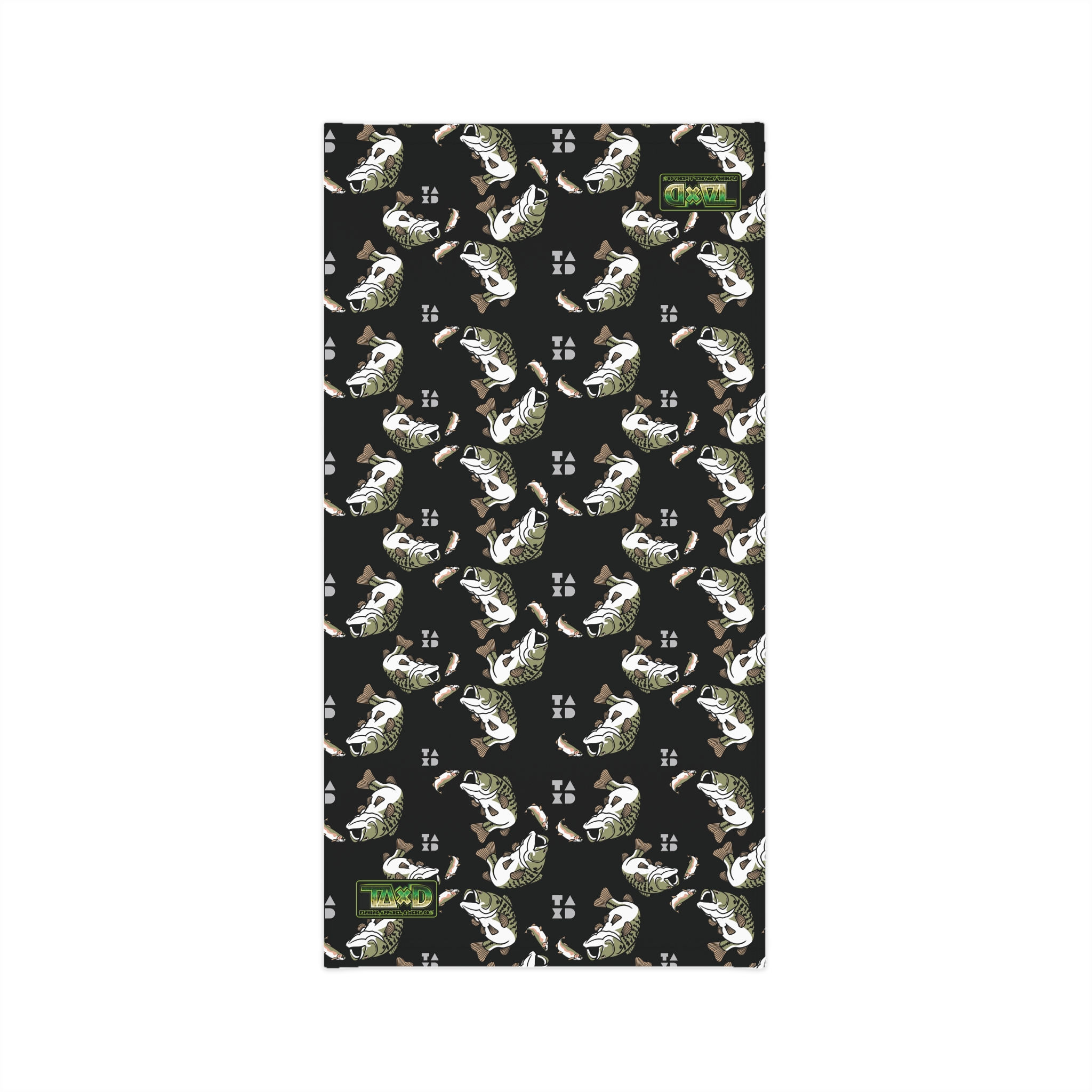 BassXTrout (Black) Lightweight Neck Gaiter