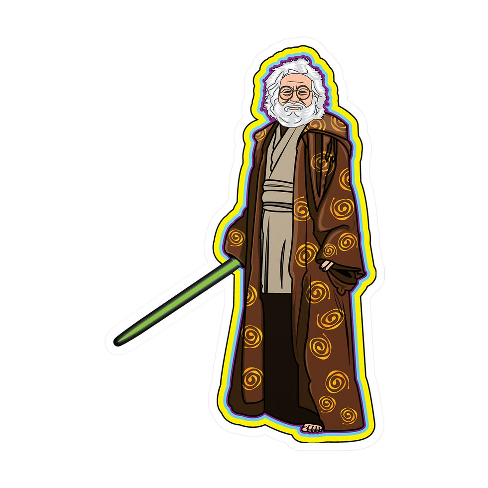 Thumbnail: Jerry Garcia Jedi Vinyl Decals
